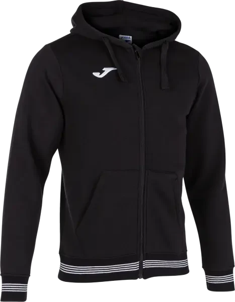 Joma Campus III Full Zip Hoodie - Black