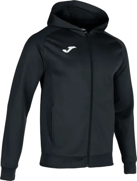 Joma Menfis Full Zip Hoodie - Black