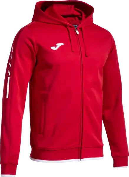 Joma Olimpiada Full Zip Hoodie - Red