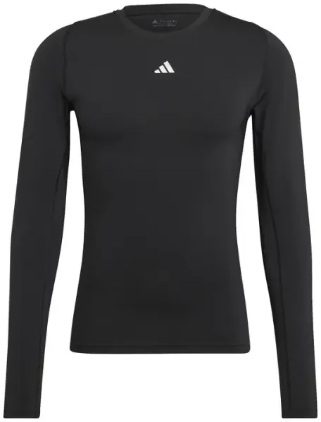 Adidas Techfit Long Sleeve Baselayer T-Shirt - Black