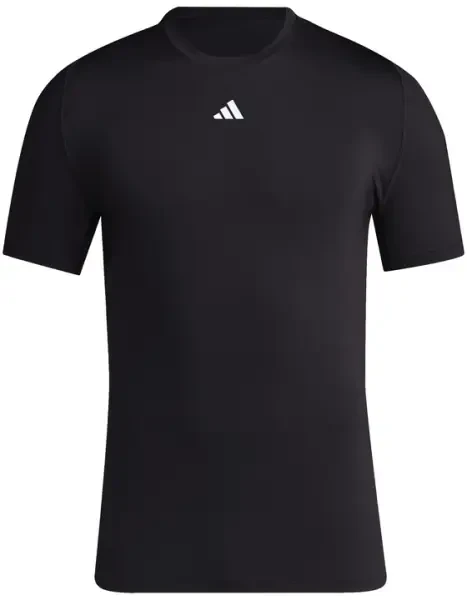 Adidas Techfit Short Sleeve Baselayer T-Shirt - Black