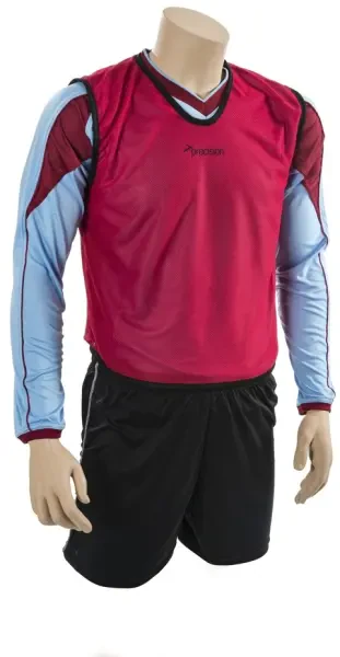 Precision Mesh Training Bib - Red