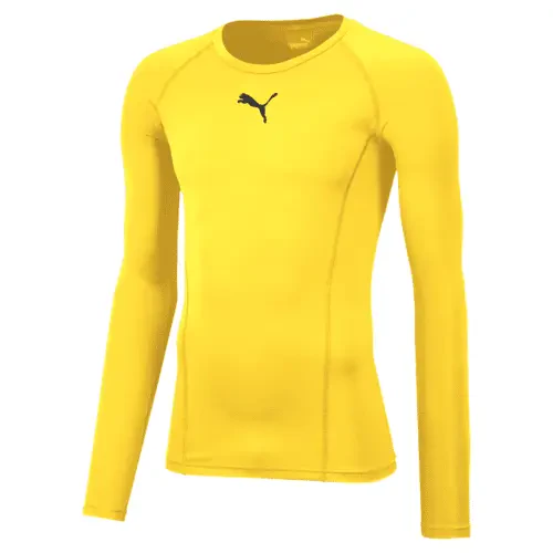 Puma teamLIGA Baselayer - Cyber Yellow