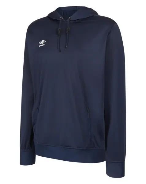 Umbro Club Essential Poly Hoodie - Dark Navy