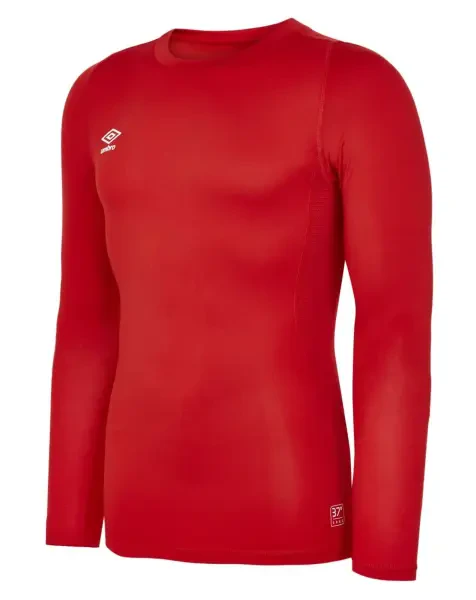 Umbro Core Crew Baselayer - Vermillion