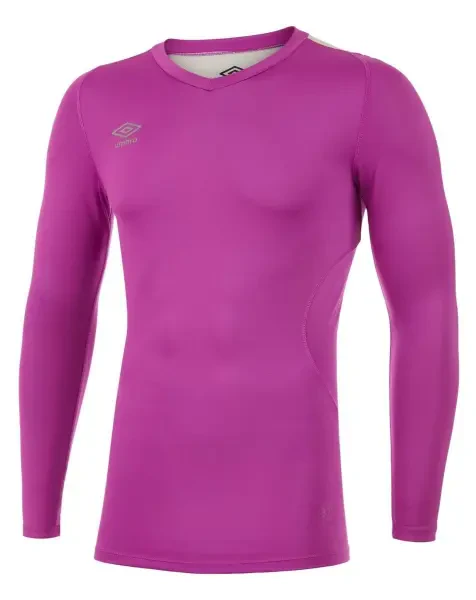 Umbro Elite V Neck Baselayer - Purple Cactus