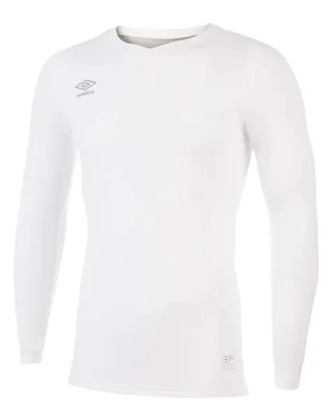 Umbro Elite V Neck Baselayer - White