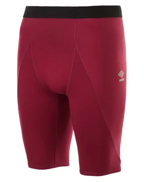 Umbro Player Elite Power Baselayer Shorts - New Claret